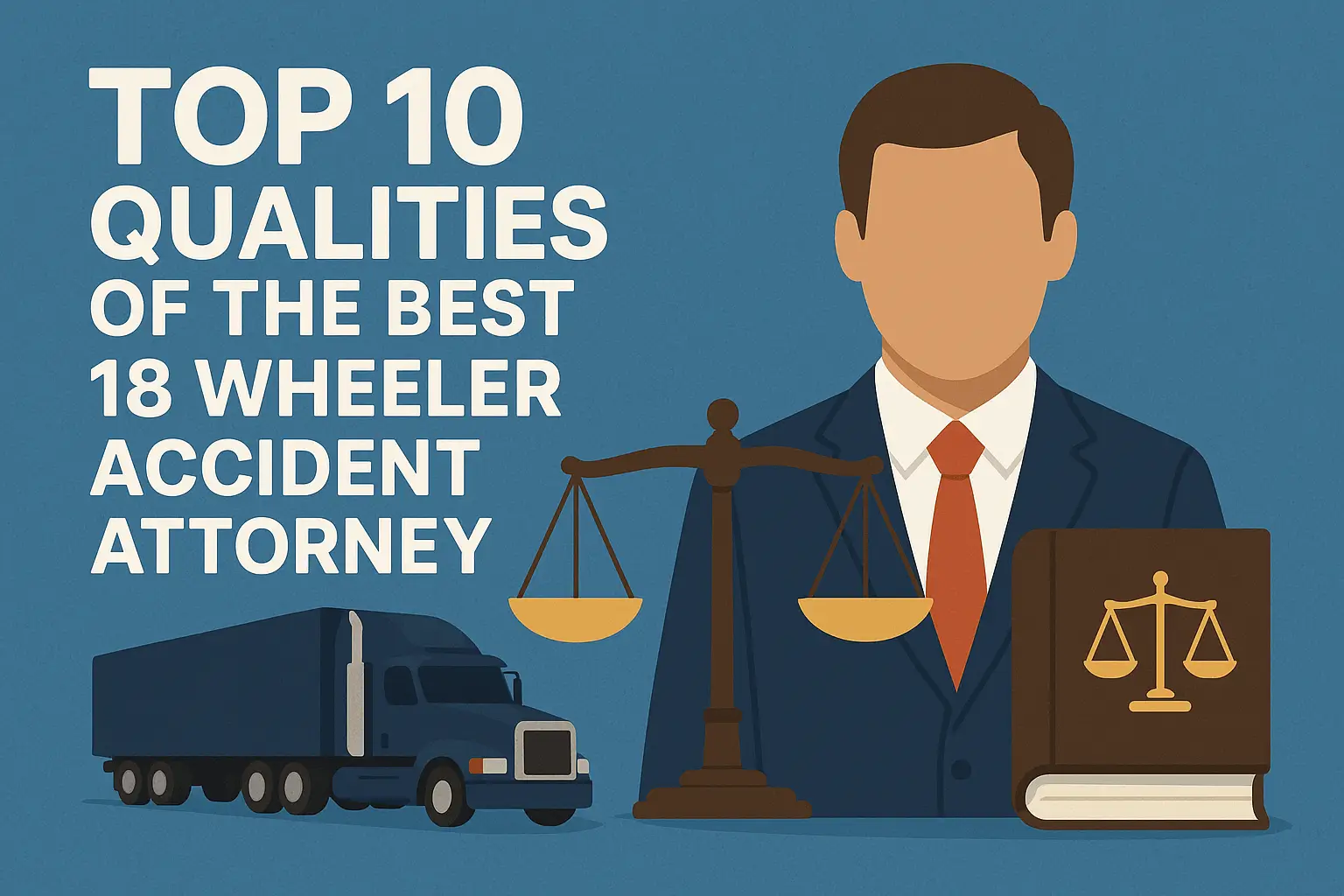 Top 10 Qualities of the Best 18 Wheeler Accident Attorney Thumbnail